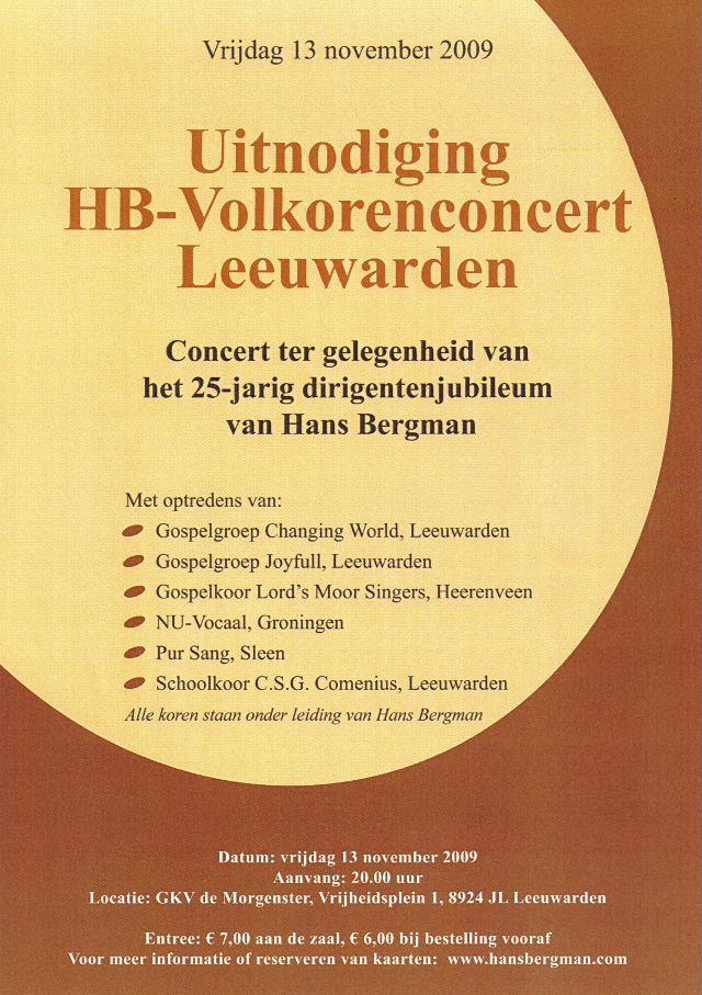 Poster HB-Concert